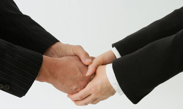 握手正社員採用内定