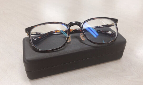 久しぶりに買い替えたメガネ