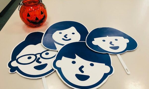 かぼちゃとうちわ