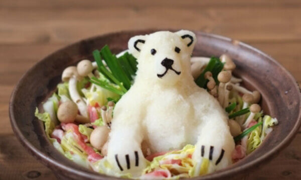 みぞれ鍋　インスタ映え