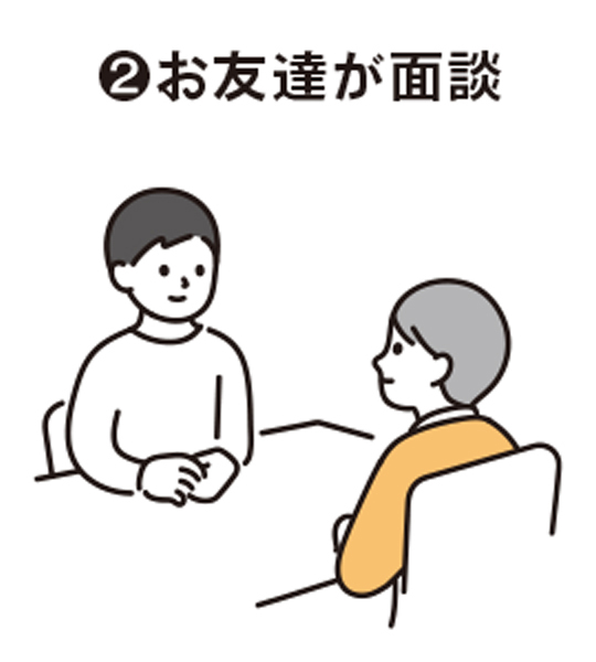 友達面談